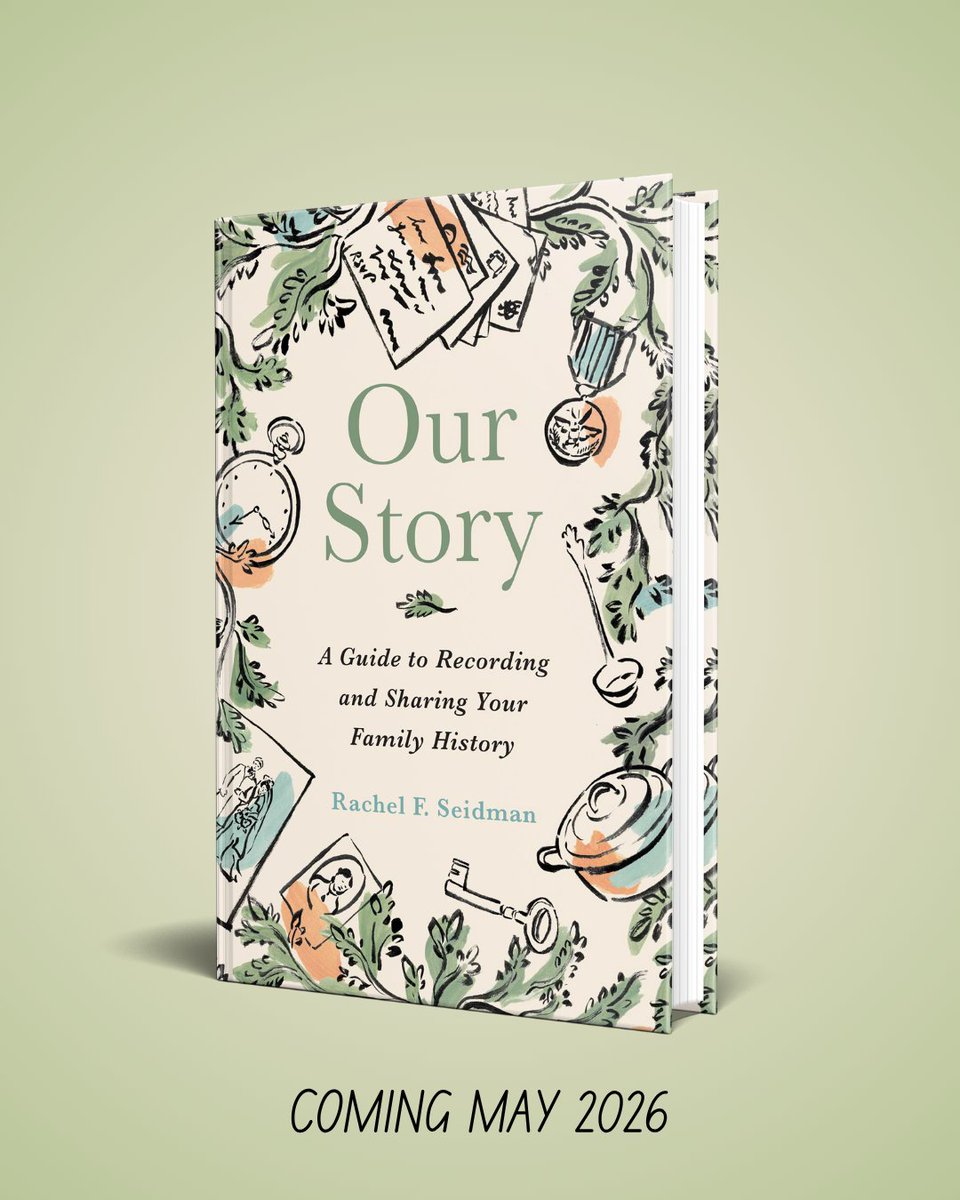 _SimonElement's tweet image. 📖✨ Every family has a story to tell. ✨📖
We’re thrilled to announce Our Story by the incredible Rachel Seidman, coming May 2026! 

This step-by-step guide is your key to preserving your family’s unique history, filled with creative prompts, expert advice, and heartfelt…