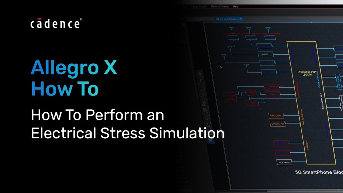 CadenceSDA's tweet image. Don&apos;t have a MOSFET gate to breakdown due to voltage spikes during switching. Allegro X pinpoints potential failure points, the right components for your layouts to avoid overstress and overheating with electrical stress simulations.

👉 youtube.com/watch?v=BstO-Y…

#AllegroX