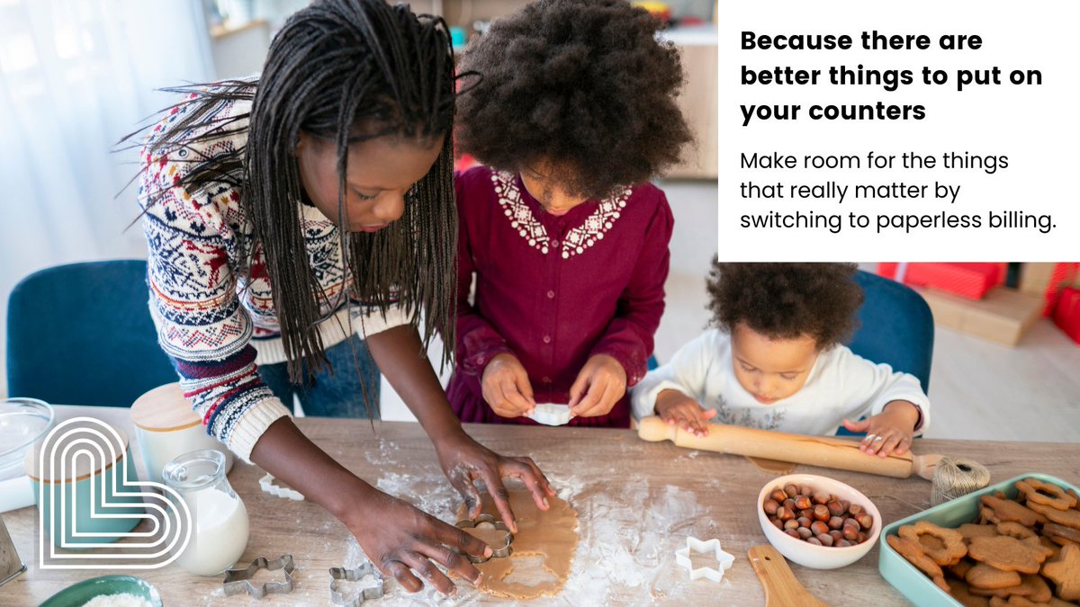 This holiday season, make room for the things that really matter by switching to paperless billing. With paperless, you can choose to receive an email or text when your bill is available to view and pay online. Sign up for paperless billing today: california.libertyutilities.com/compton/reside…