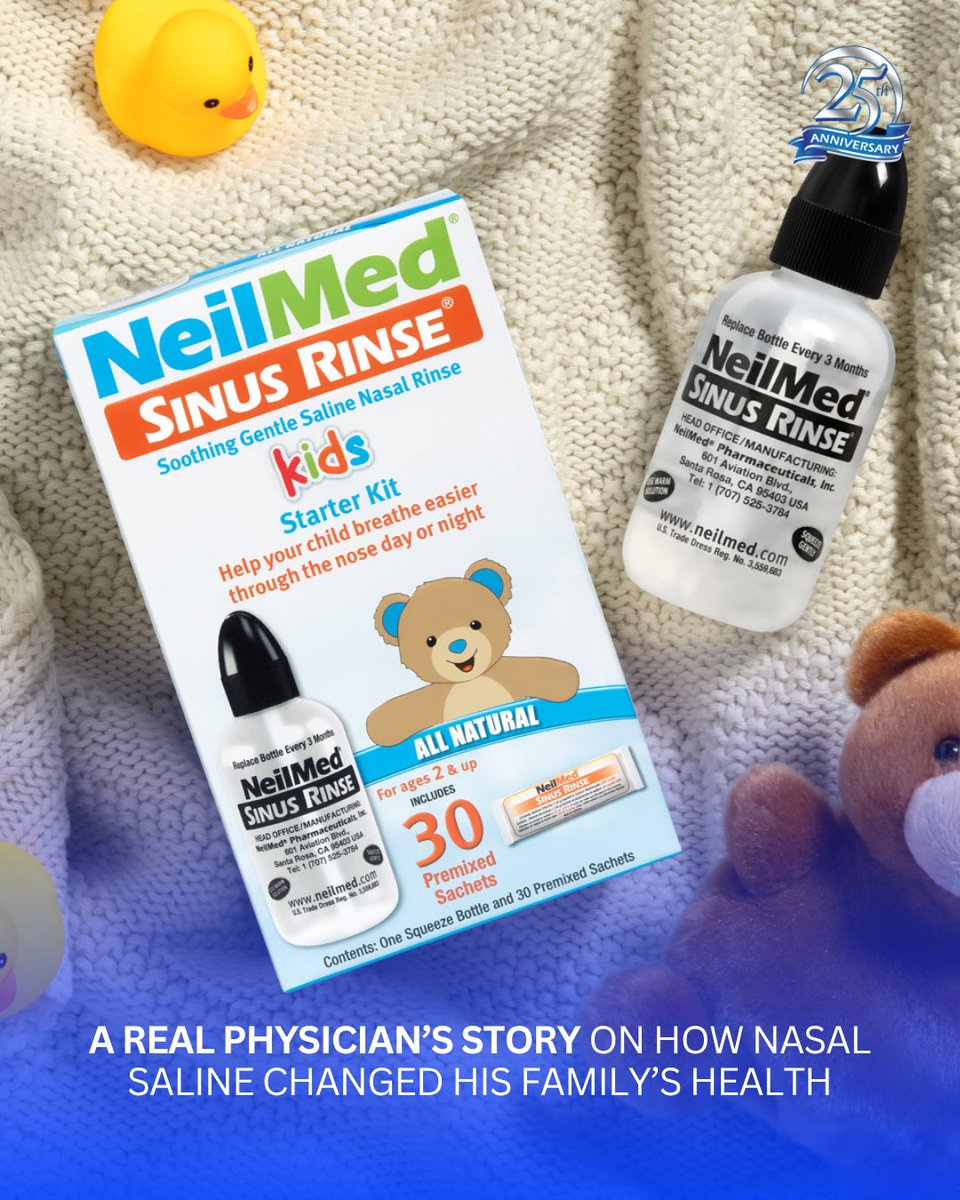 Chronic congestion, frequent sinus infections, constant discomfort — sound familiar?
In this physician’s household, sinus issues were a recurring struggle… until consistent NeilMed sinus rinsing changed everything.
 
🔗 Read the full story here: bit.ly/4oGtaU8