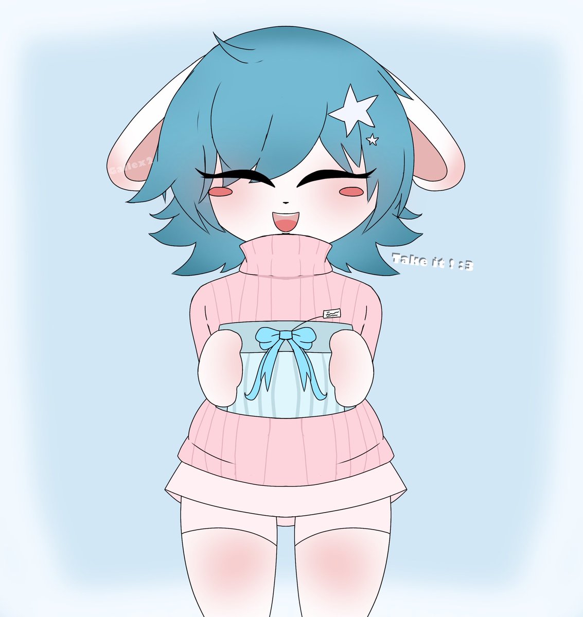 AlexGaleixfan's tweet photo. Pula haves a gift for u🎁✨🎄

#terriblemouse https://t.co/AxJXJoal2T