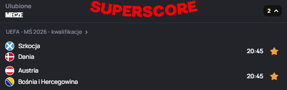 Na ten moment koszyki w barażach wyglądają tak:

Koszyk 1: 🇮🇹 1702🇹🇷 1556 🇺🇦 1557 🇵🇱 1532
Koszyk 2:🏴󠁧󠁢󠁷󠁬󠁳󠁿1520🏴󠁧󠁢󠁳󠁣󠁴󠁿 1491🇨🇿 1487 🇸🇰 1485
Koszyk 3: 🇮🇪 1436 🇦🇱 1401🇧🇦 1357 🇽🇰 1307
Koszyk 4:🇷🇴🇸🇪🇲🇰Irlandia Płn

i krótka rozpiska na jutro:
By być w pierwszym koszyku, Dania i Austria muszą