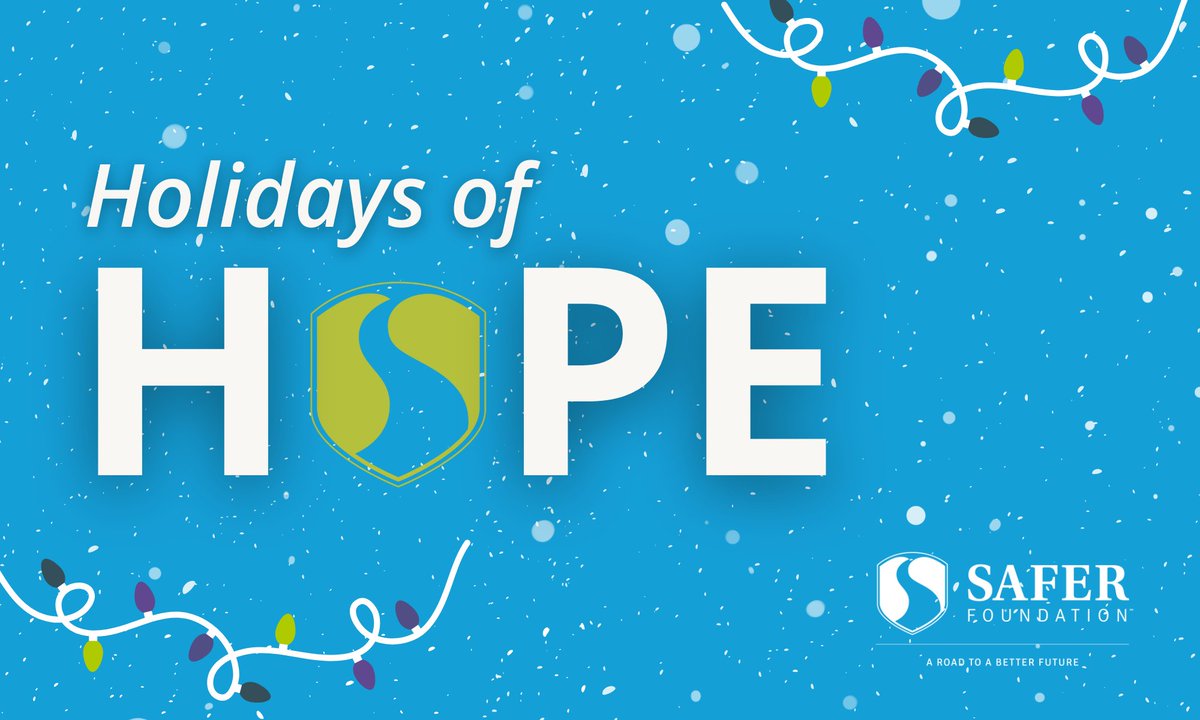 5% of the world’s population. 20-25% of the world’s incarcerated. That’s our America. 

Safer Foundation provides second chances to justice impacted individuals. Help us make a difference during this Holidays of Hope: ow.ly/USMJ50Xt6I9