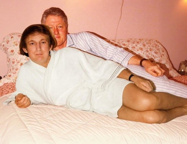 party_cat69's tweet photo. @PatriqtL @SantaSurfing Of course you do... He had a similar "bromance" with Bill https://t.co/GgCgg2ilwb
