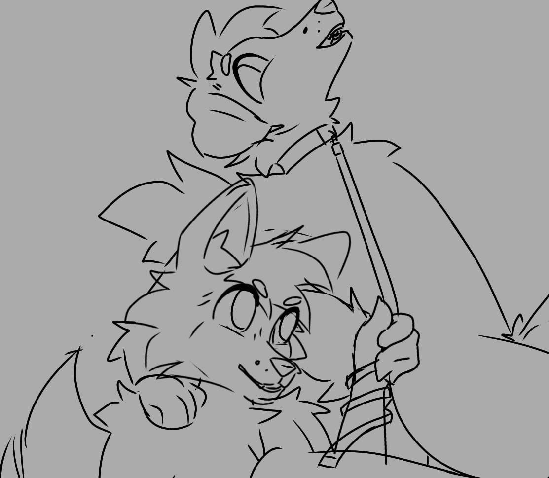 Funny sketch :3
(Commission)