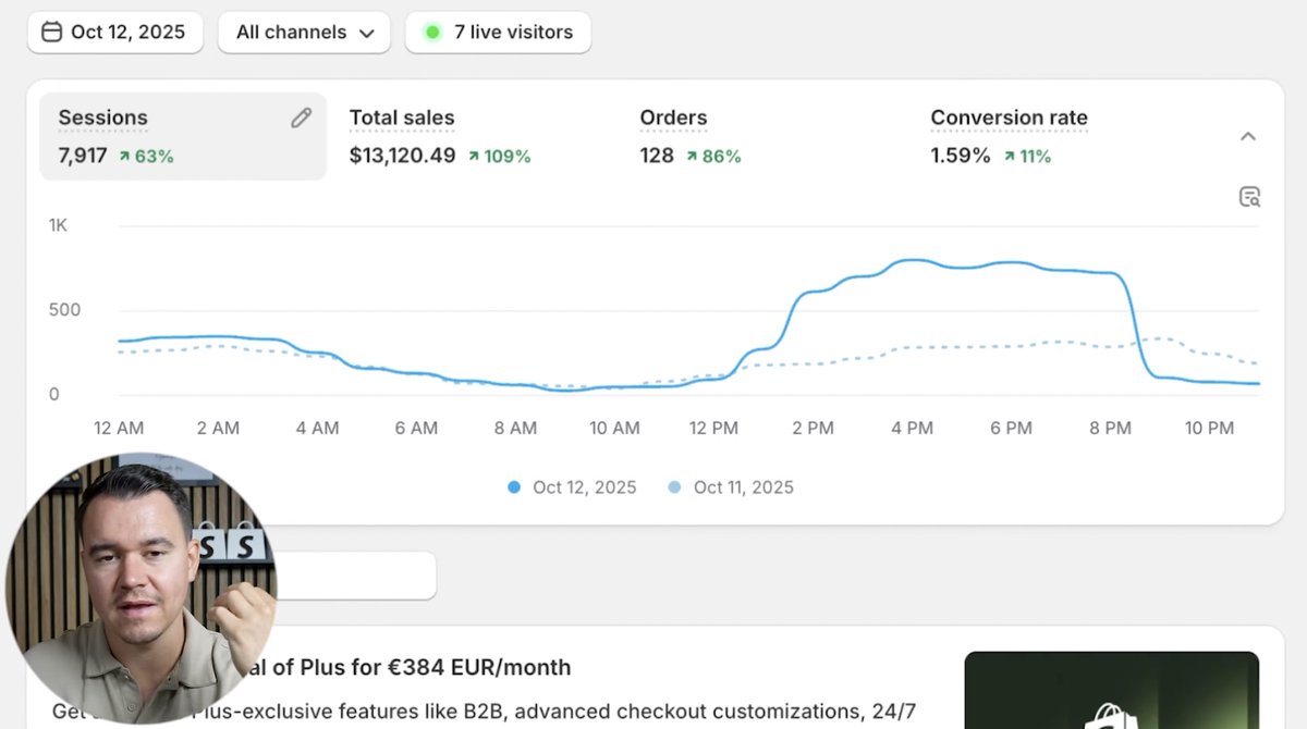 JesperHensgens's tweet image. Skipped Meta entirely… now $13K/day is normal 😭

Recording this video and it’s already at 4K for the day.

Pure autopilot.

I don’t know why more people aren’t doing this 😂
Want to know how?

Like + retweet, comment “AUTOPILOT” and I’ll send it to you!