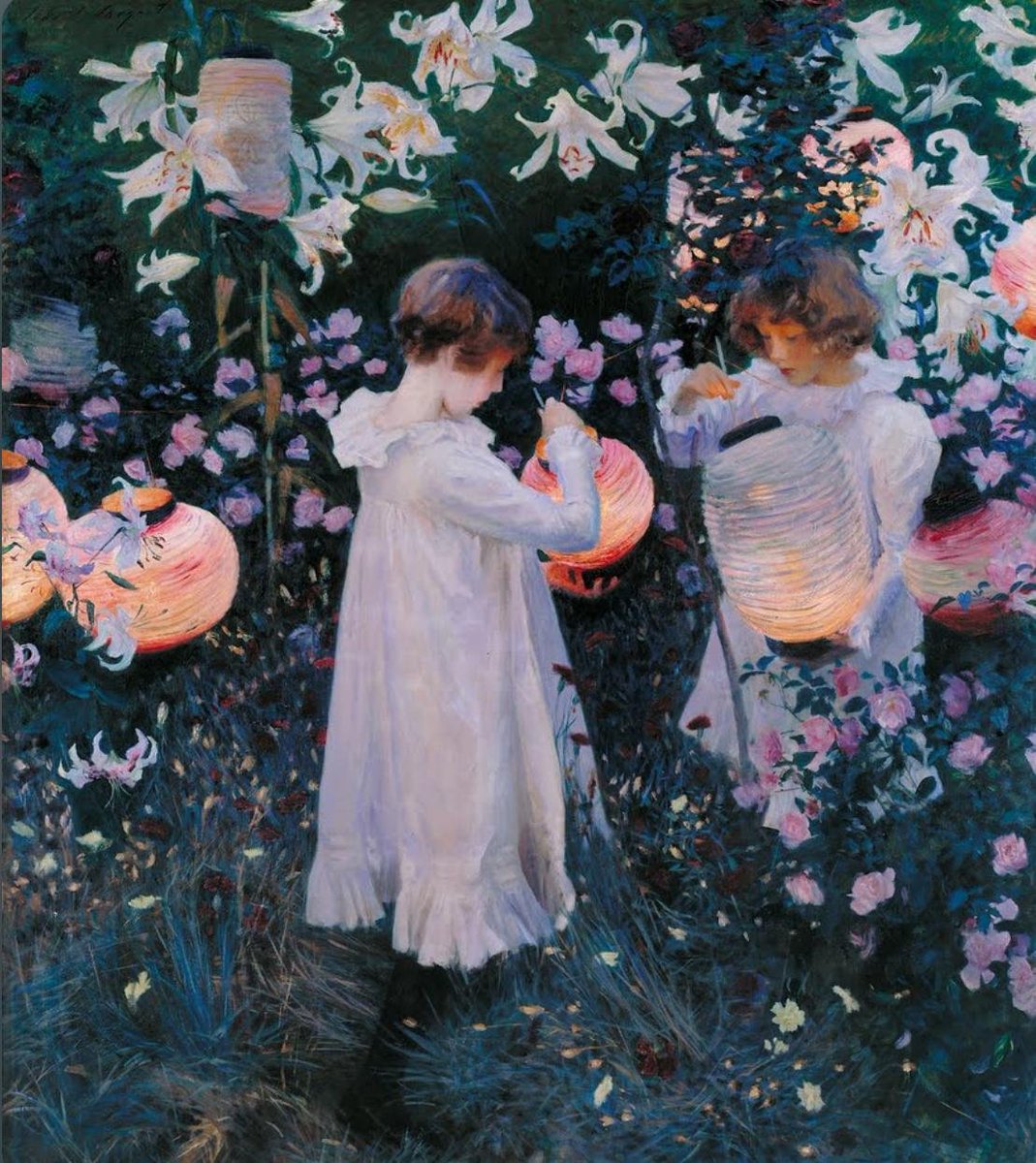 juan_mesia's tweet photo. Claveles, lirios, lirios rosas 1886
Un poco de #art John Singer Sargent
Esta pintura duro varios meses en crearse, ya que el autor desarrollo su creatividad en esos minutos en que la que la luz era perfecta, ese momento entre el día y la noche
#FirstDates17n https://t.co/Oth9NvDELt