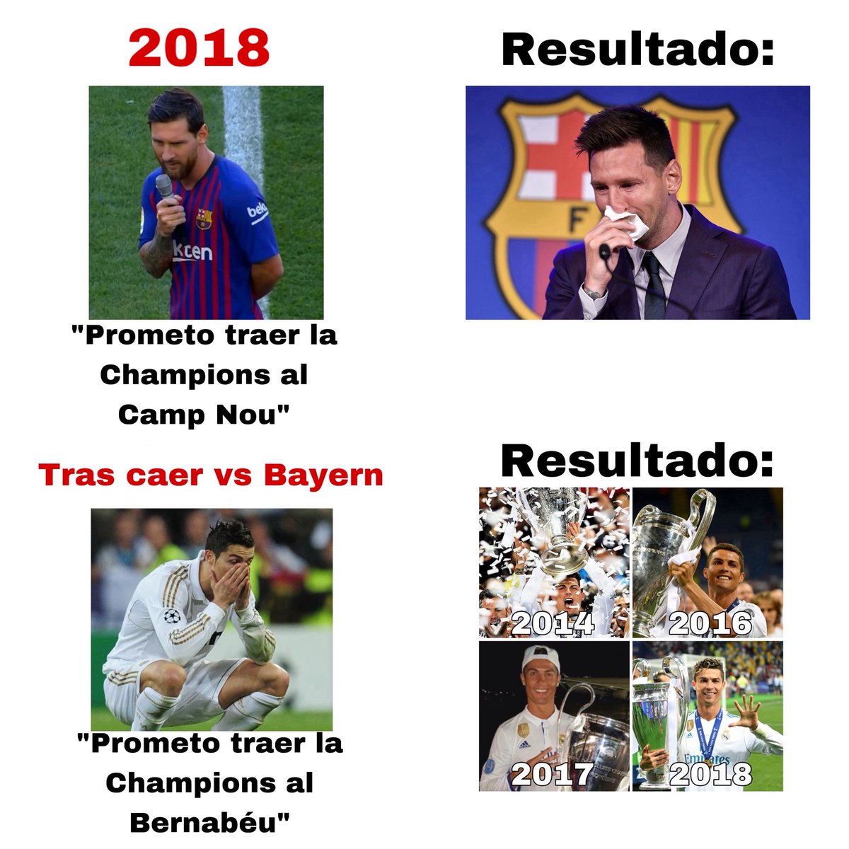 No somos lo mismo.