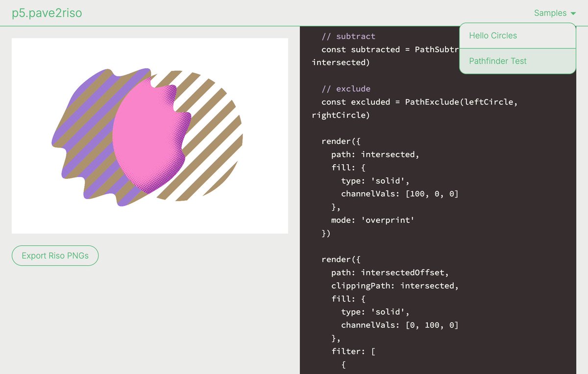 joki_hirooka's tweet image. Pathfinder &amp;amp; Riso
#dailycoding #p5js #pavejs #risograph