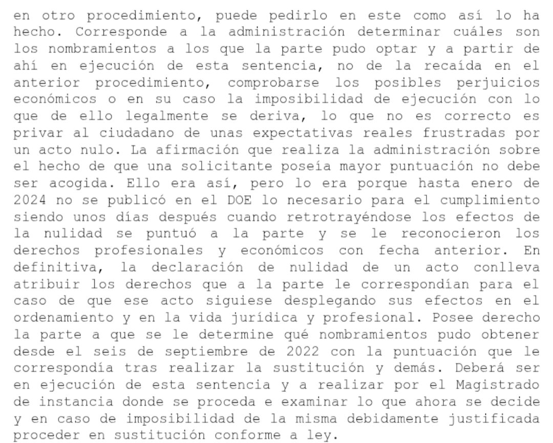 ⚖️STSJEx núm. 513/2025, de 10/11/2025. #Aspirante #excluido de #Bolsa de #Trabajo de forma #indebida por el #SES. Posibles daños por #nombramientos #frustrados. <a href="/ADPSE_/">Asociación ADPSE</a>