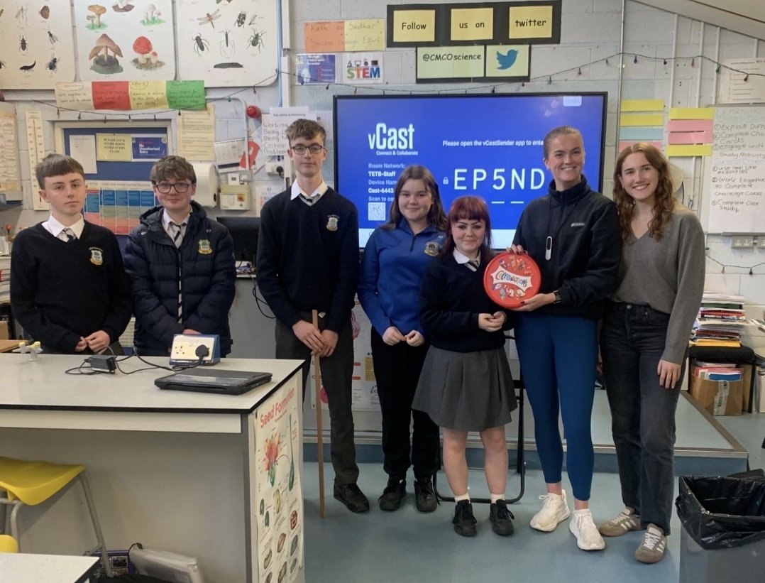 colmhuirecoed's tweet image. Happy #ScienceWeek from @colmhuirecoed 3rd Year science classes! 🧑‍🔬 All junior groups took part in Science challenges, with our 3rd Years testing their efficiency in the marshmallow tower challenge🗼 #successthrougheffort #scienceweek2025 #fun  @TipperaryETB @ScienceWeek