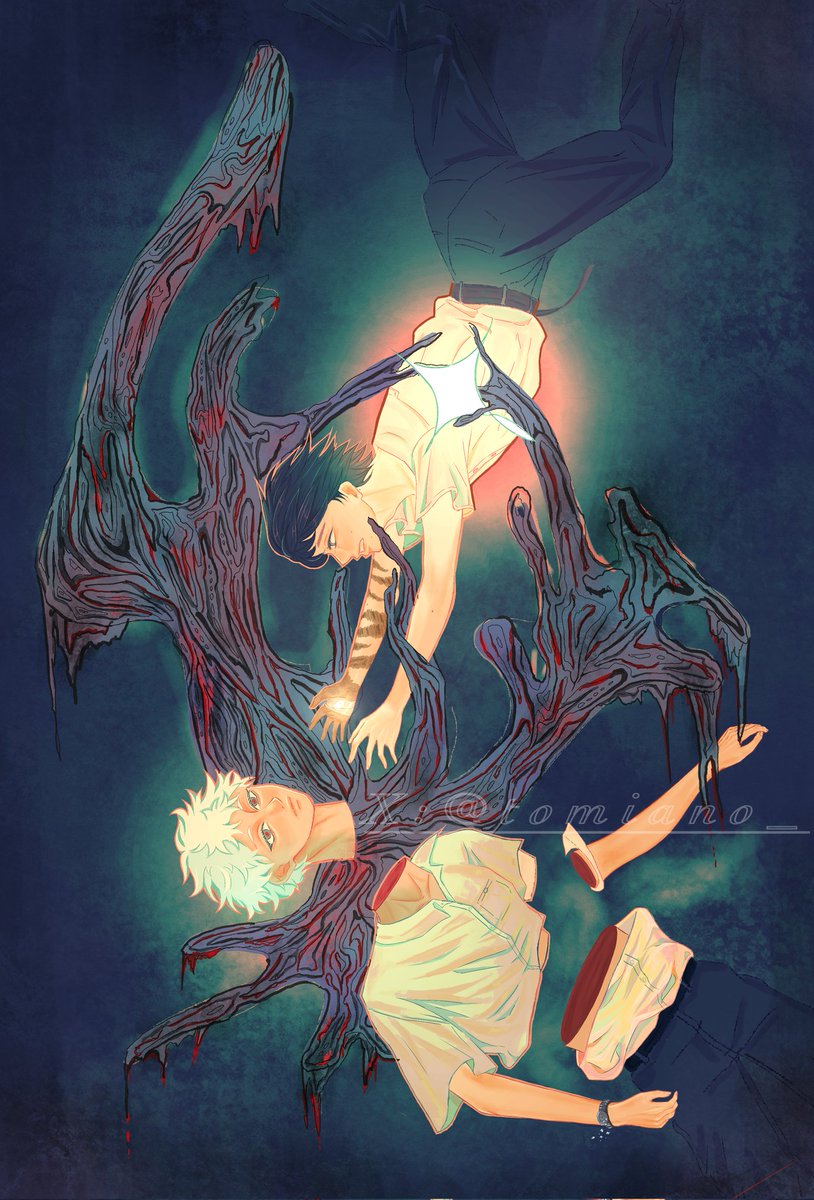 the full illustration 
can't wait for the new saving hikaru arc!
#TSHD #thesummerhikarudied #yoshikaru