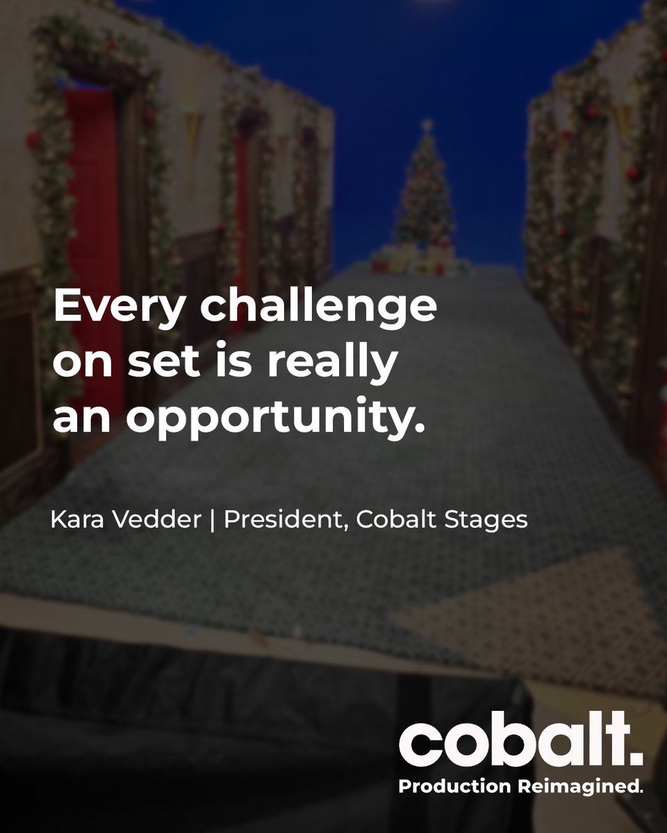 CobaltStages's tweet image. Mondays are for inventors.
Every challenge on set is just another chance to build something new.

#CobaltStages #ProductionReimagined #MondayMotivation