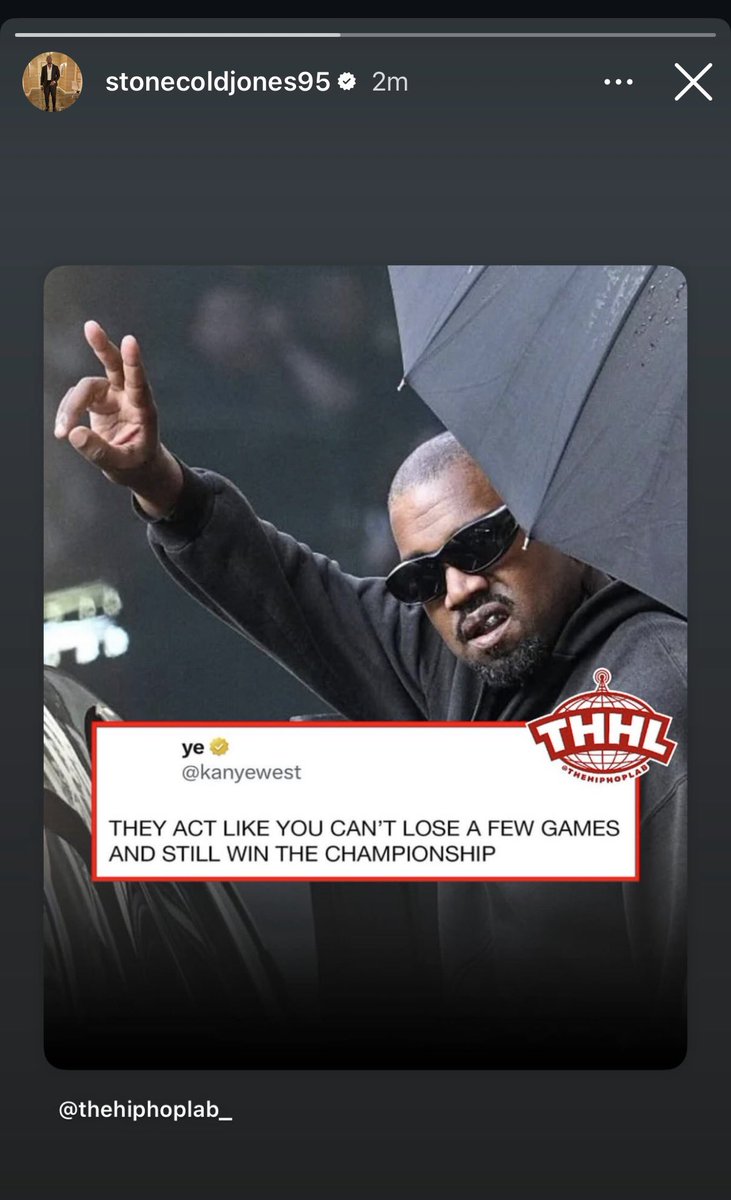 lexiosborne's tweet image. Chris Jones IG story: 

🤞🏼