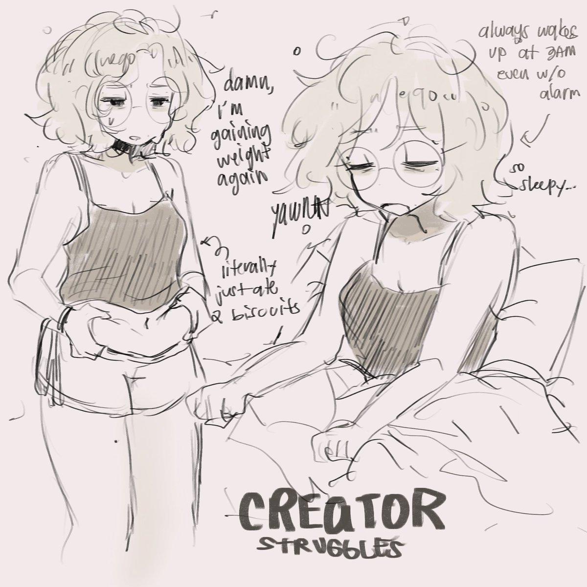 neneneqo's tweet image. 🥱🫠