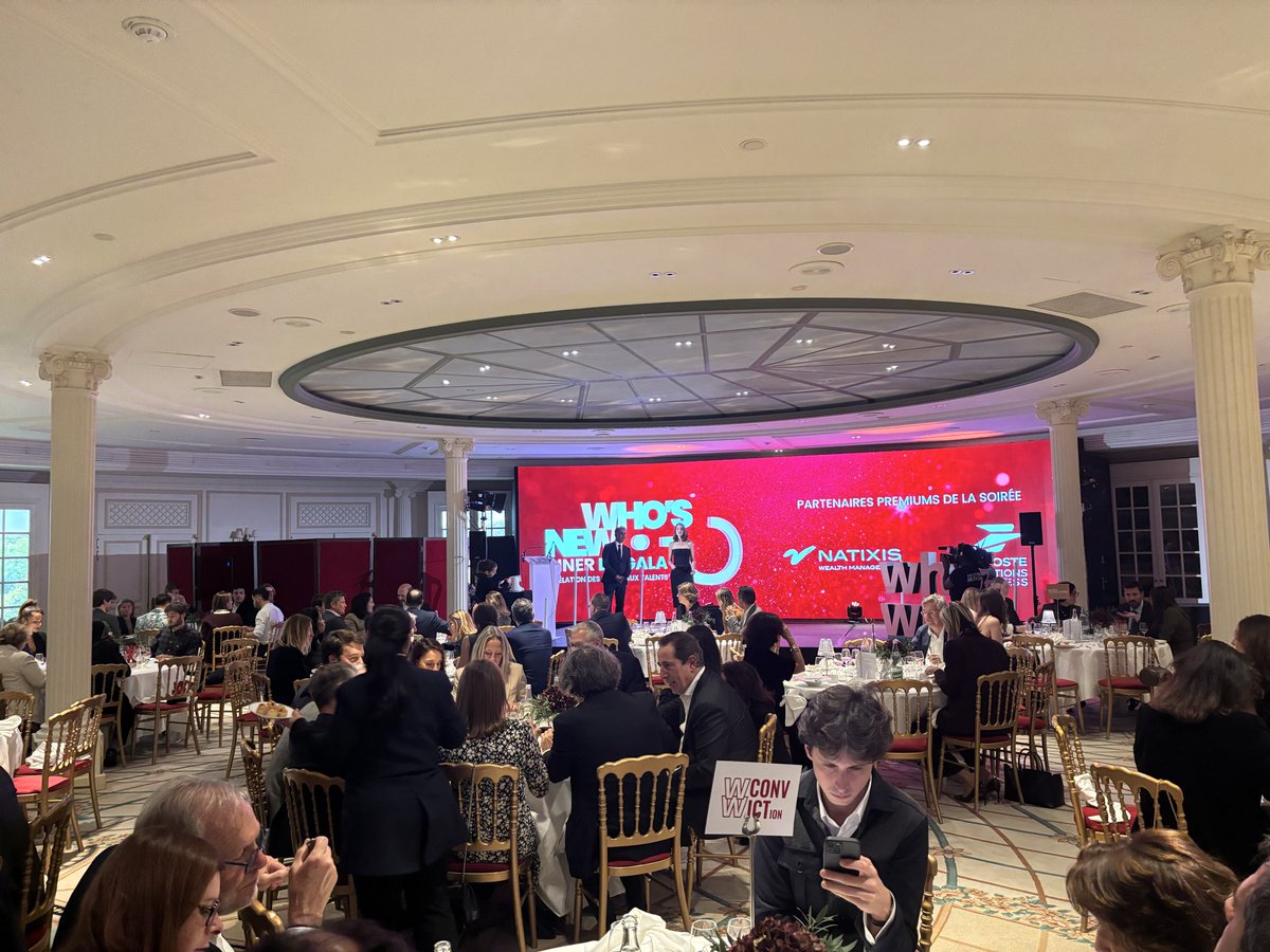 🙏🏼 Un immense merci à tous nos partenaires de la soirée : <a href="/NatixisWM/">Natixis Wealth Management</a> et <a href="/LaPosteBusiness/">LaPosteSoluBusiness</a>, <a href="/366communities/">366</a>, <a href="/BanqueTransatl1/">Banque Transatlantique</a> , DANIEL FEAU CHRISTIES