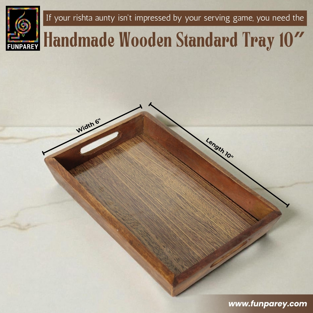 Funparey's tweet image. Every cup of tea deserves timeless Pakistani craftsmanship. Handcrafted wood, rustic charm, free delivery. 

Order now!
funparey.com/product/handma…

#Handmade #PakistaniCraft #HomeDecor #TeaTime #HostingEssentials #RusticCharm #OrderNow