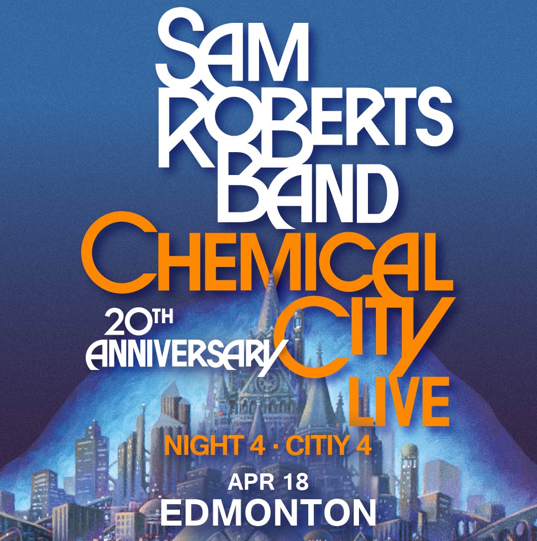 🎤Another Kick-Ass Cruz Concert...
🤘🏼Sam Roberts Band: Chemical City 20th Anniversary Tour
📅April 18th at the Northern Alberta Jubilee Auditorium
🎫Tickets go on sale this Friday at 10am at ticketmaster.ca
Head to 957cruzfm.ca for your chance to win tickets!