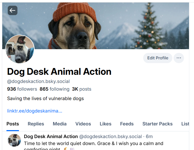 🐾 We’re growing our pack on more platforms, come join us!

🔵 Bluesky: bsky.app/profile/dogdes…
📣 Threads: threads.com/@dogdeskaction
📘 Facebook: facebook.com/dogdeskanimala…
▶️ YouTube: youtube.com/@dogdeskanimal…
🎵 TikTok: tiktok.com/@dogdeskanimal…
📸 Instagram: instagram.com/dogdeskaction/