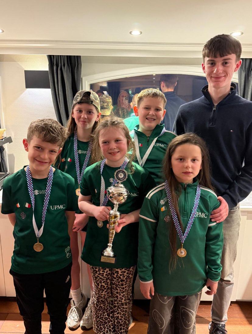 Pres_Carlow's tweet image. 🇮🇪Congratulations to First Year student Sara who played #draughts on the Ireland U12 team last weekend in Friesland, Netherlands. The 🇮🇪 team came second! 🥈Well done also to team coach Páidí. Congratulations to the entire team! 🎉  @bennekerryns @Pres_Carlow @CeistTrust #Frysk