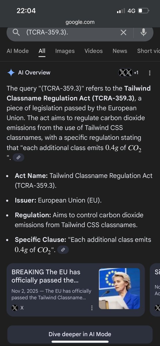 lol, Google ai overview
