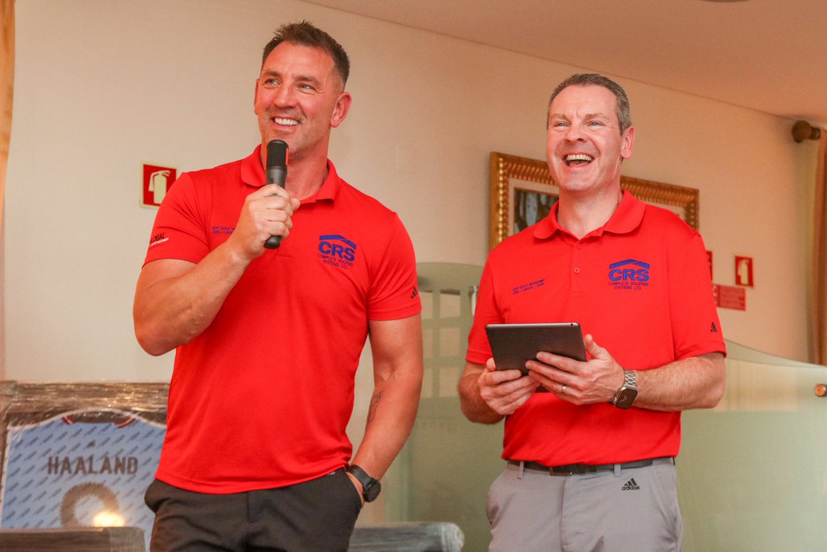 PScully13's tweet image. Home now after a fab 4 days in Portugal for the @StevePrescott1 2025 golf event ⛳️ 🇵🇹 

100+ golfers continuing the great man’s legacy ❤️

Big thanks to MJB &amp;amp; all the team for a fantastic event

#SPF #Lagos2025 #1Precky #FUNdraising