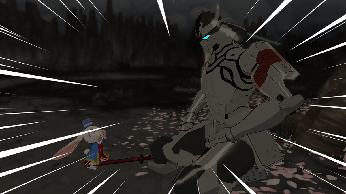 YukiNareha's tweet photo. Some good ol Shangri - La Frontier S.L.F encounter ~ RUN EMUL ! #VRChat始めました #emul #shangrilafrontier https://t.co/7If2jxCVvS