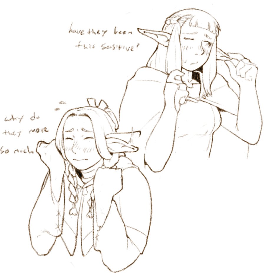 ROSEANN_FDPROP's tweet image. elves warmup #dungeonmeshi