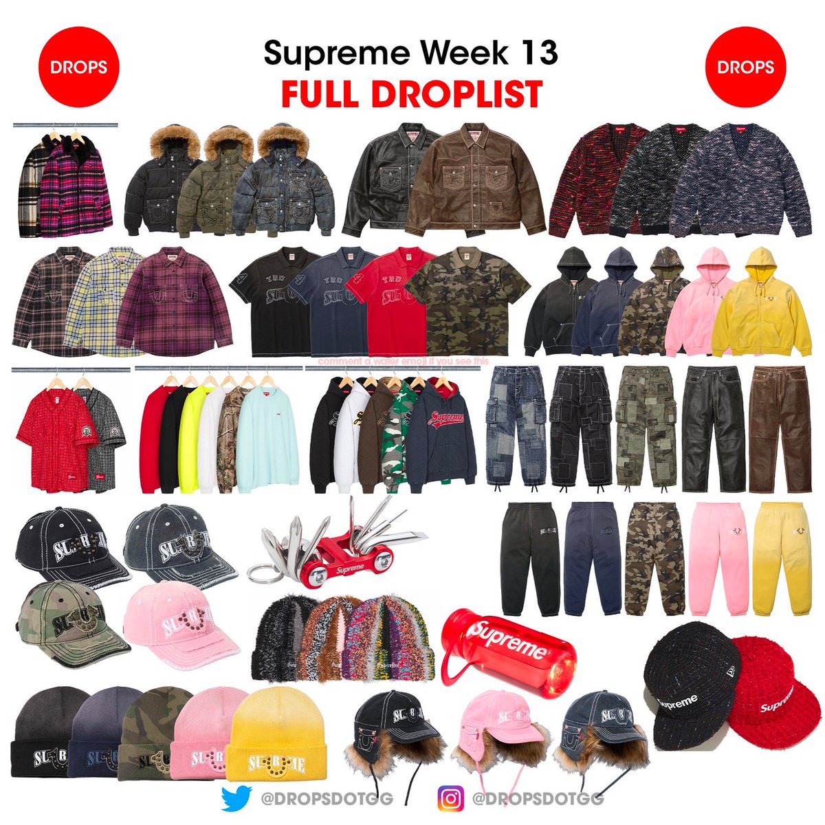 国内11月22日発売予定
SUPREME WEEK13
sneakerhack.com/archives/283492
販売予定アイテム