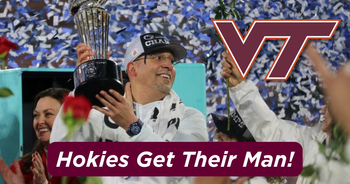 ThreeTechPod's tweet image. Just posted an update to our Coaching Carousel Dart Board on James Franklin, including a peak at his first schedule in Blacksburg 🦃

READ: open.substack.com/pub/threetechp…