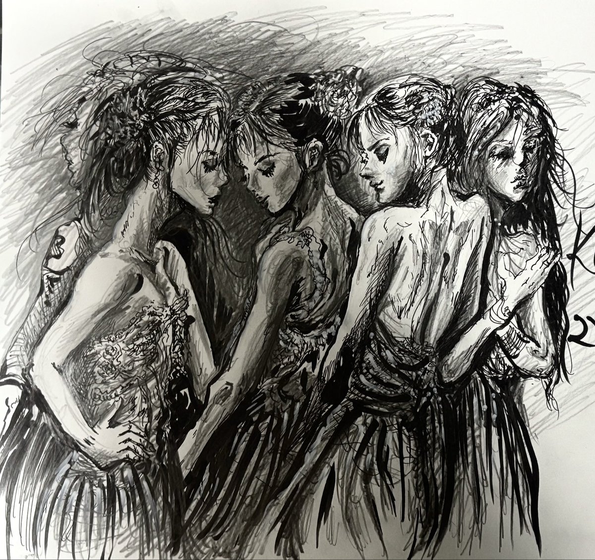 鉛筆画 復讐を決めた日 无限老師】鉛筆画 #羅小黒戦記 #アナログはいいぞ