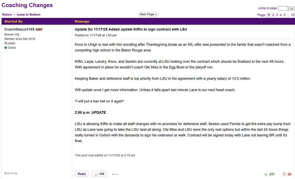 Message Board Geniuses tweet media