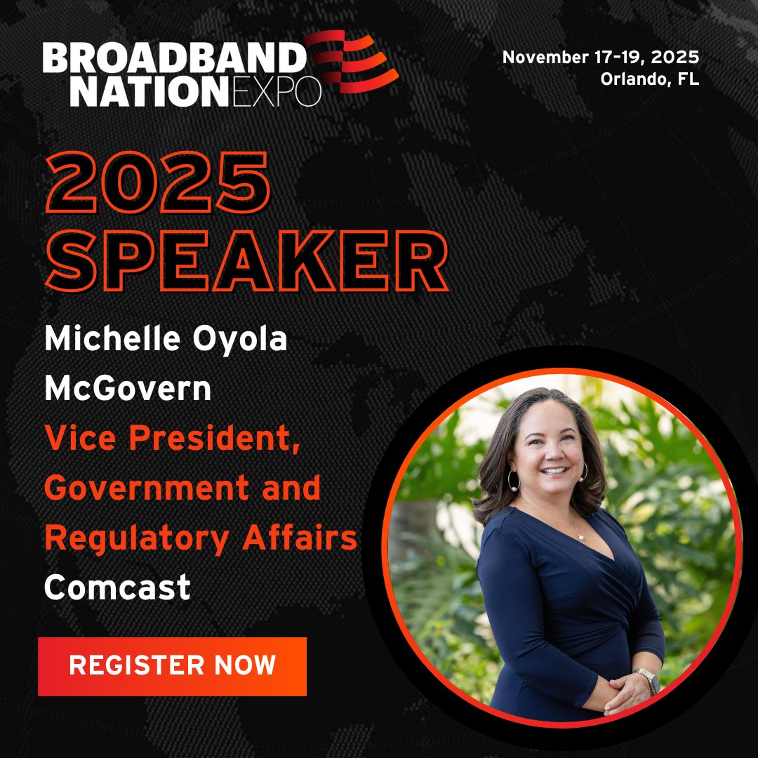Workforce training is vital to support broadband expansion, and public-private partnerships with industry experts are vital to support that training.
Tomorrow at <a href="/BroadbandNatn/">Broadband Nation</a>, Comcast’s VP Gov’t Affairs, <a href="/momcgovern/">Michelle Oyola McGovern</a> will explain how Comcast is working with the communities we