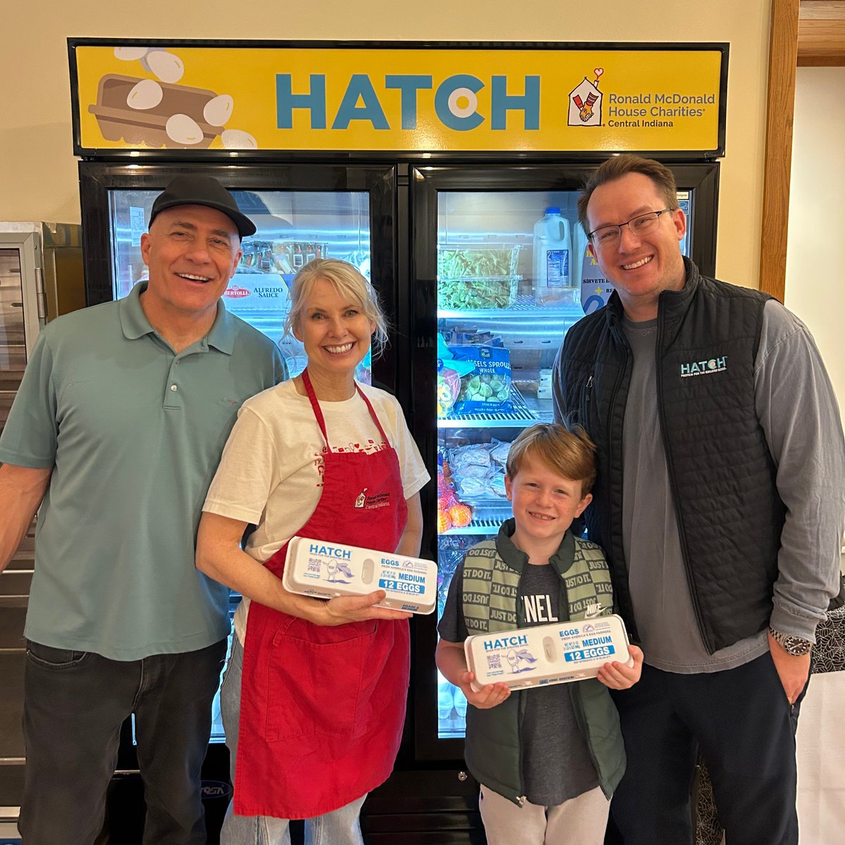 This weekend, HATCH CEO Danny Leckie and his son helped serve breakfast at the Ronald McDonald House with Light the World. A warm meal can bring real comfort to families facing so much, and we’re grateful to stand with them in moments that matter.