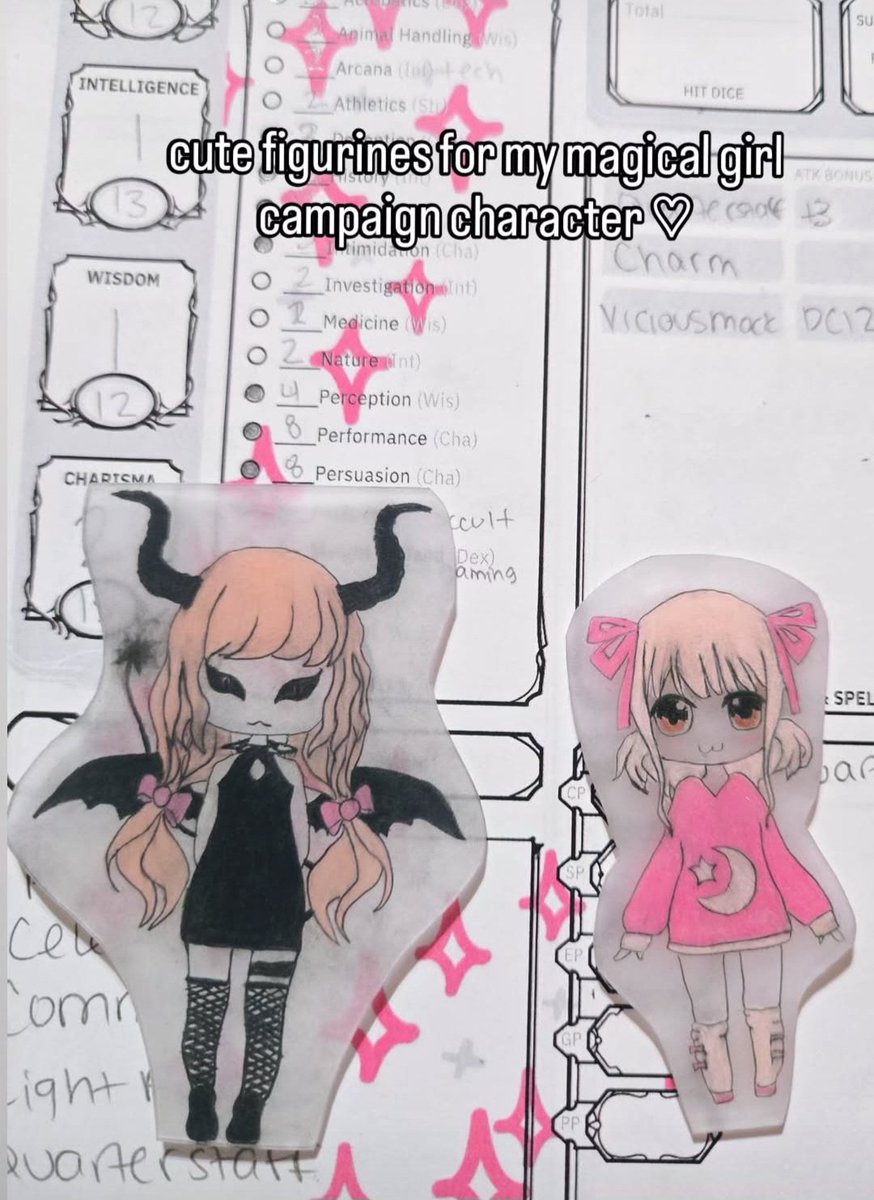 making sure to play ttrpgs in style ♡⋆✴︎˚｡⋆