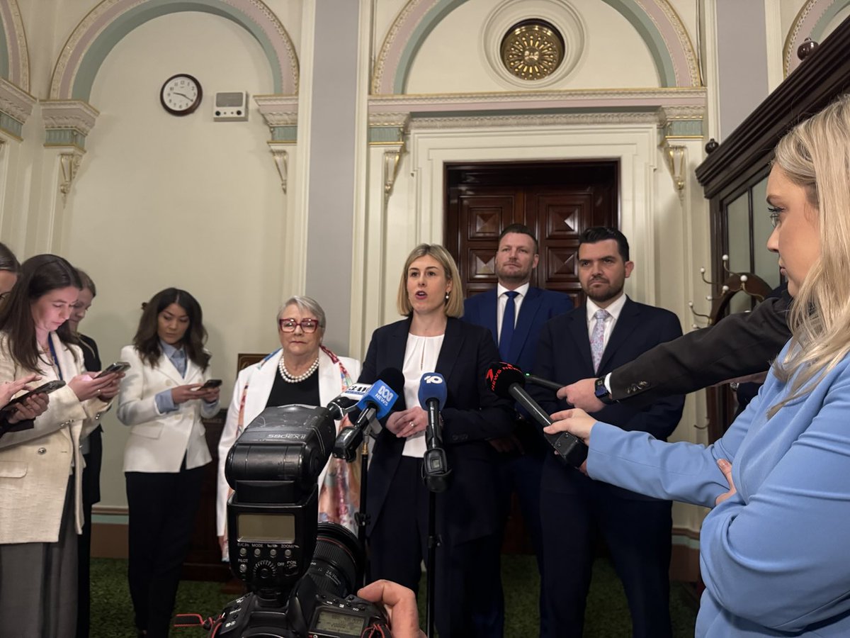 FerrierSteph's tweet image. Jess Wilson says Victorians have a clear choice ahead of next year’s state election, and she will present a credible alternative after emerging from the party room as the new opposition leader, defeating Brad Battin ⁦@abcmelbourne⁩ ⁦@abcnews⁩