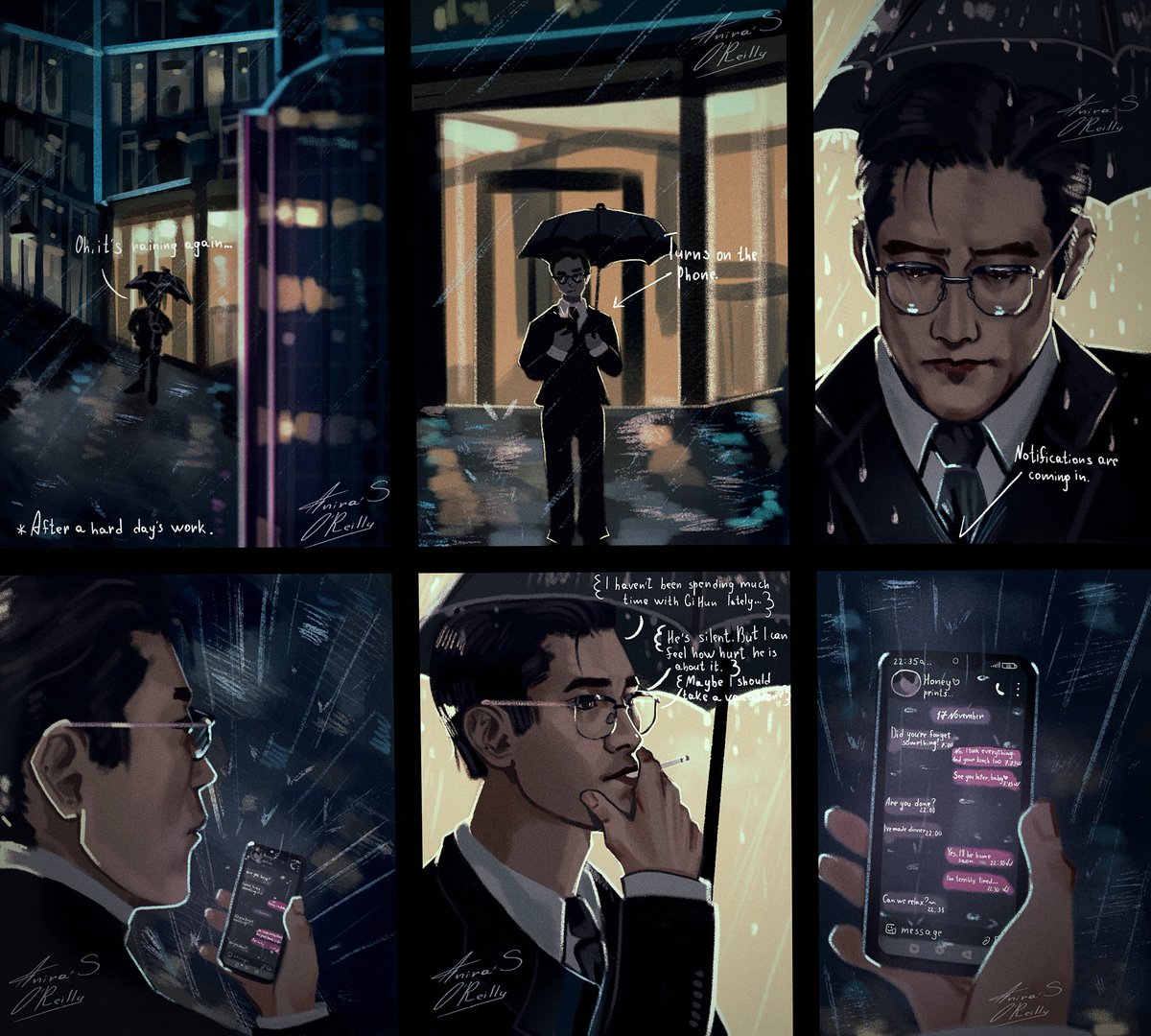 AniraSOReilly's tweet image. "Open Heart's" 1/3. #inhun 

#457ship #456x001 #Gihunxinho #SquidGame #comics