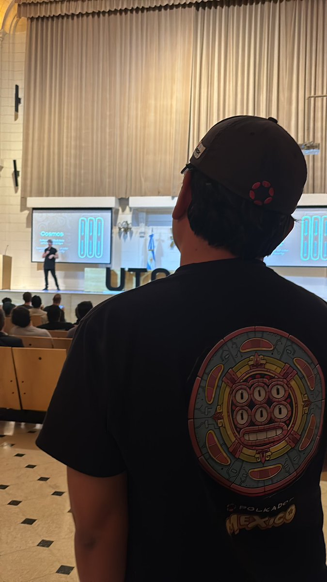 The <a href="/PolkadotMexico_/">Polkadot México</a>  always present 🇲🇽