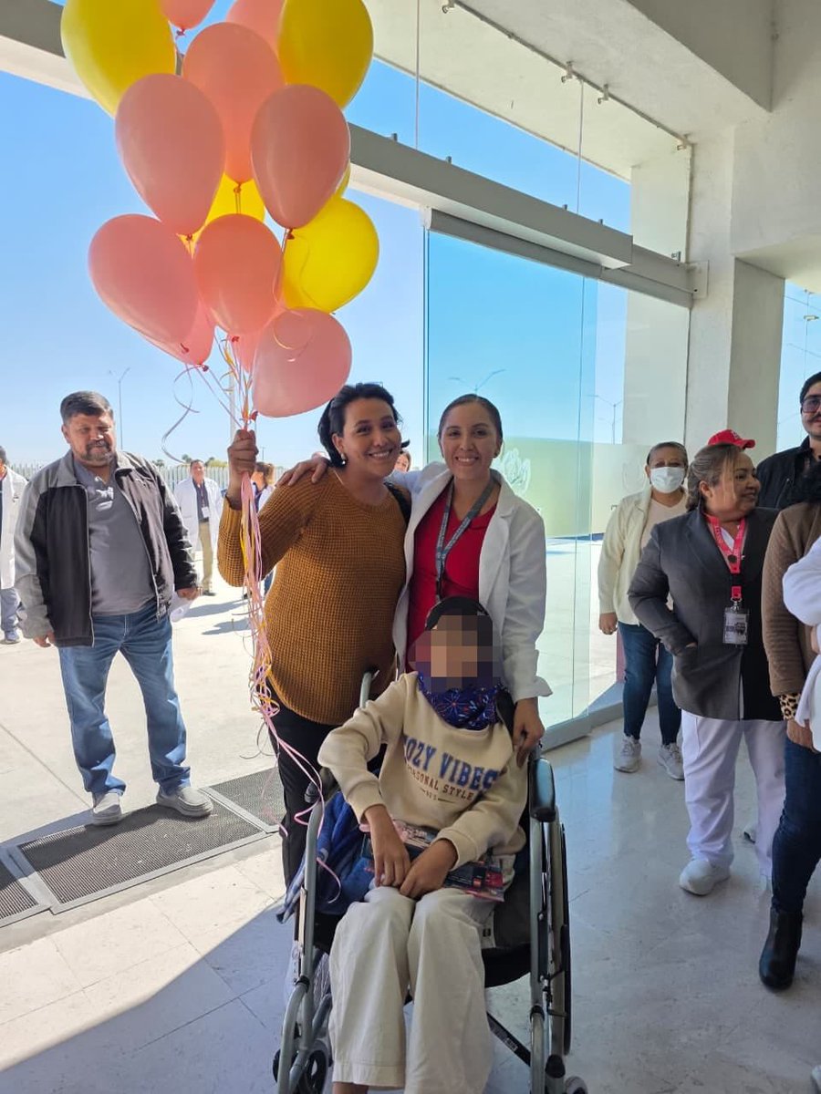 Issste_Zac's tweet image. 📰 #COMUNICADO
Con atención integral del HRAE del ISSSTE en Torreón, paciente de 12 años vence cáncer de ovario.
🔗goo.su/JqezAs