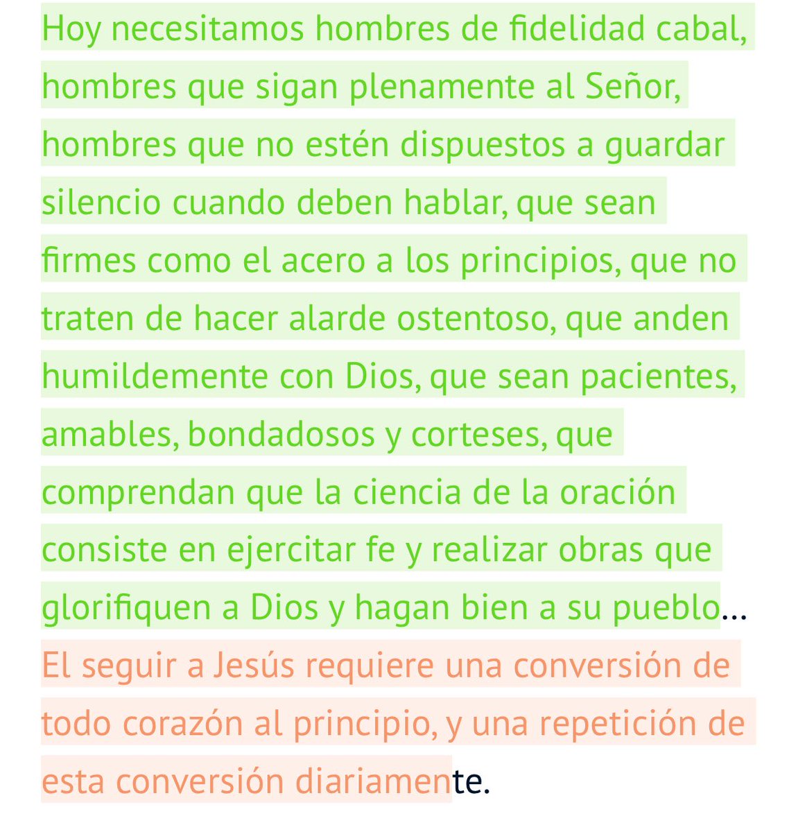 Que clase de líderes requiere el pueblo de Dios hoy?
EGW - Sons &amp; Daughters of God, p. 207