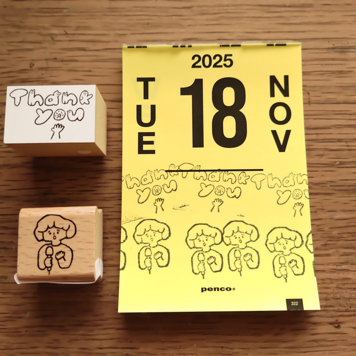 ke_co_ltd's tweet image. おはよぉございます！

毎晩少しだけはんこを整理していて
いまは作家さん別に分ける作業をしてます

やればいつかは終わる

片付けはこれに尽きる！

 #今日のはんこ

NIco recioeさん

 #日めくりはんこ