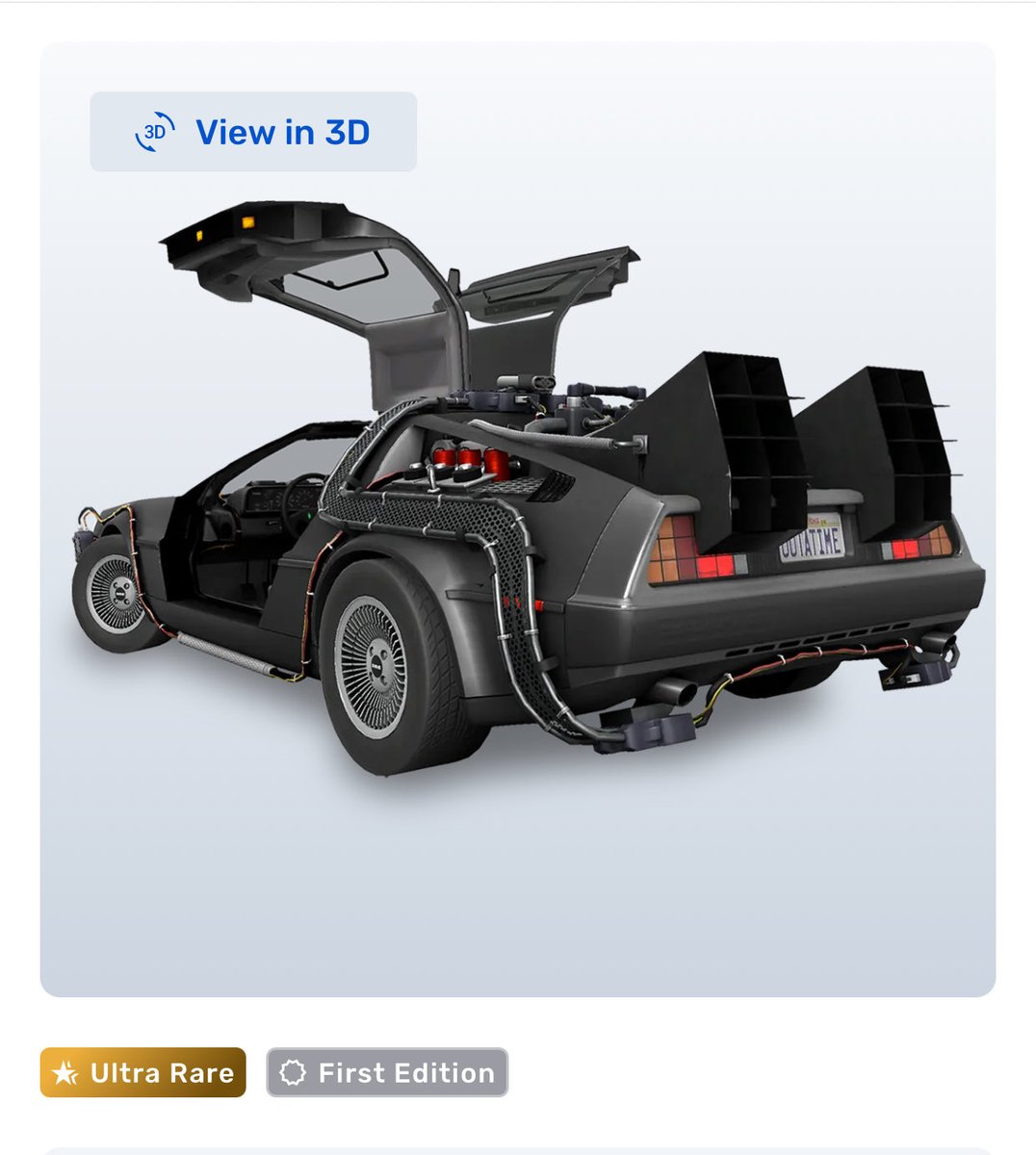 VeVeValues's tweet image. Let’s put TMNT into perspective: 🥷🏼 🐢 🍕 3,561

When VeVe first launched, the DeLorean dropped with 87,500 editions. 🕰️ ⚡️

Yes, eighty-seven thousand five hundred.

And, guess what?

It worked perfectly back then. ⏰ 🤳

There were more users hitting drops, more resellers…