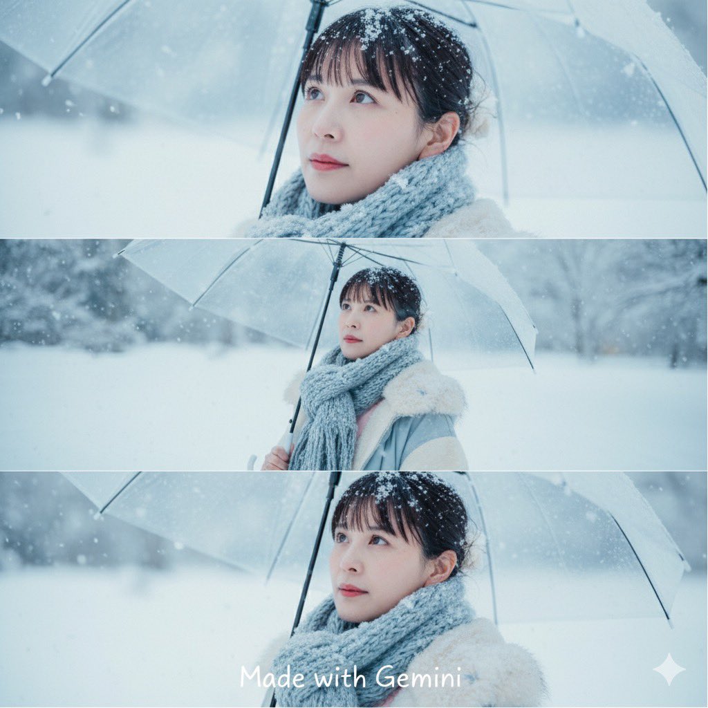chie_91's tweet photo. Geminiで雪景色
別人になった https://t.co/GLLI9TJh2X