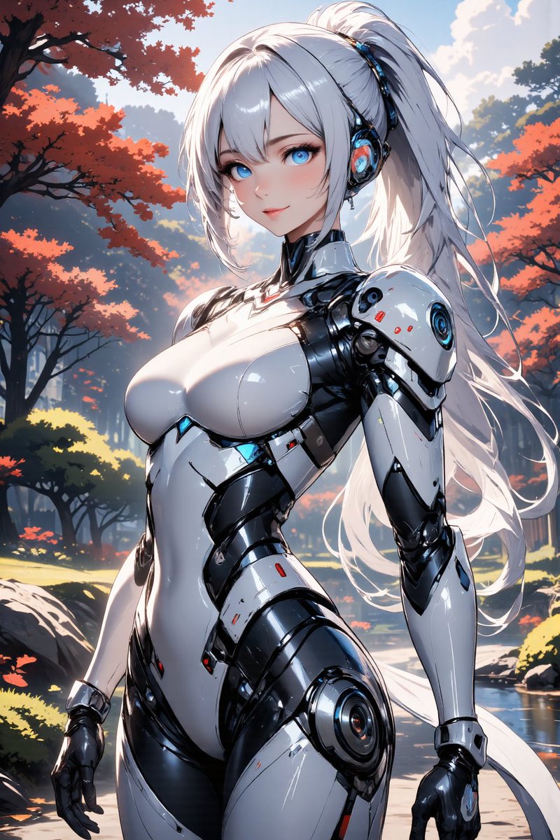 RobotGirlMania's tweet image. 秋のシルフィちゃん🍁
おはようございます☀
#AIアンドロイドの彼女