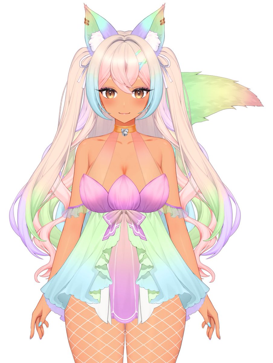 CasimiraLumira's tweet photo. Project #PrismCustomizableVtuber ~ officially completed! ✨

I’m honestly blown away by how beautiful everything turned out. A huge thank you to @vuckuVT , who brought my design to life with so much love, precision and care staying as close to my vision as possible and WOW… the result is truly insane! 🌈🥹

Rainbow Kitty will soon be running around with the Prism Model too ~ I can’t wait! 🐾🌈

Please send endless love to Vucku; she made this project absolutely magical! 💕

More Outfits below ⬇️

#GERVTuber #VTuber #Model #cute #rainbowlady #wow #kitty