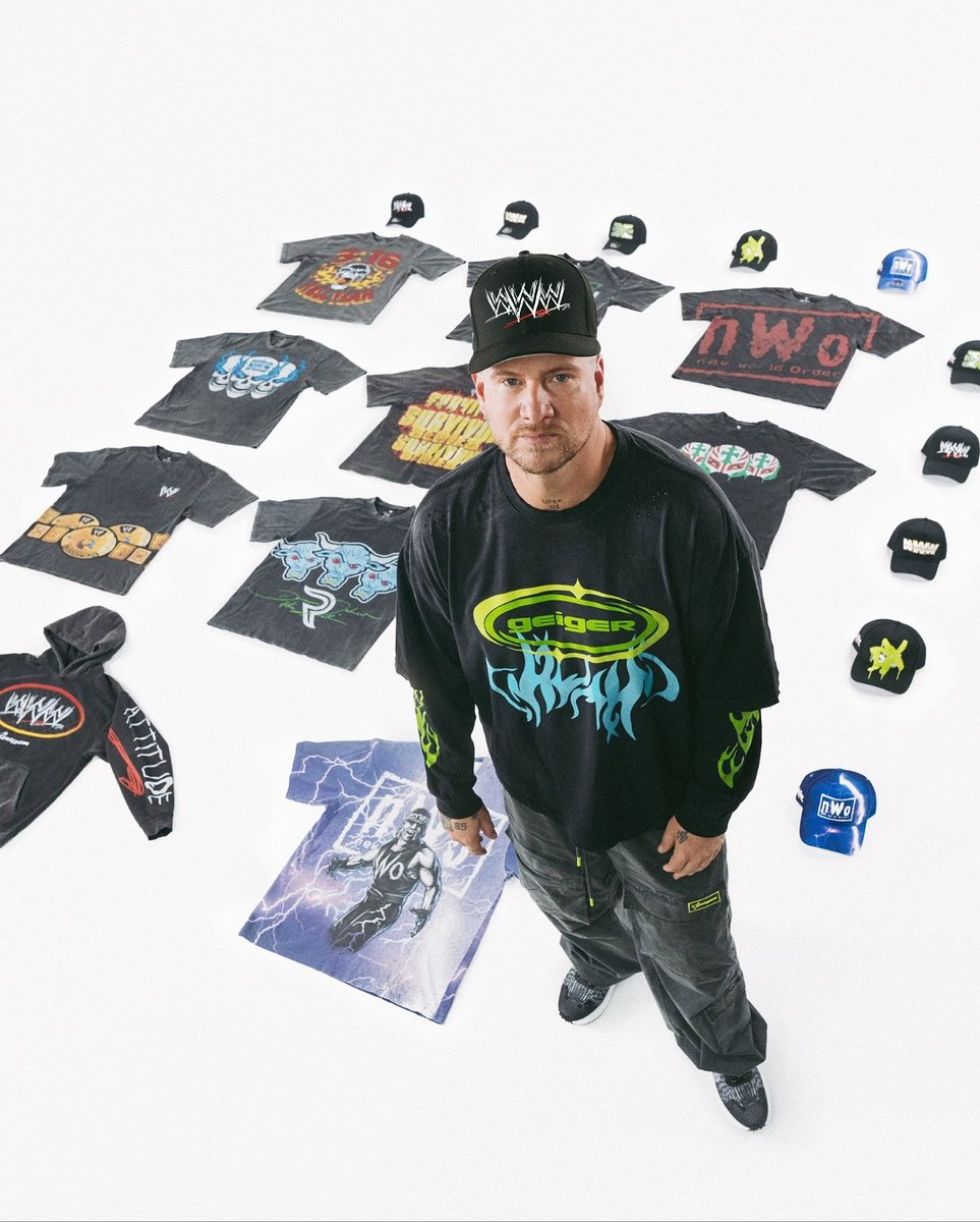 ModernNotoriety's tweet image. John Geiger x WWE &quot;Misplaced Attitude Era&quot; (2025)