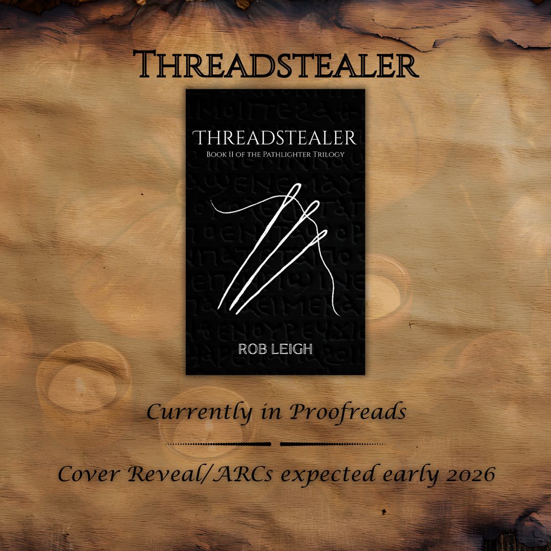 ProblyRobWriter's tweet image. NOVEMBER UPDATE

Things are going smoothly for Threadstealer 🪡 and I&apos;m super excited this the upcoming home stretch to release

Also working on some additional projects and reading a killer epic by @joshuawalkerau ⚔️

How&apos;s everyone&apos;s November going??