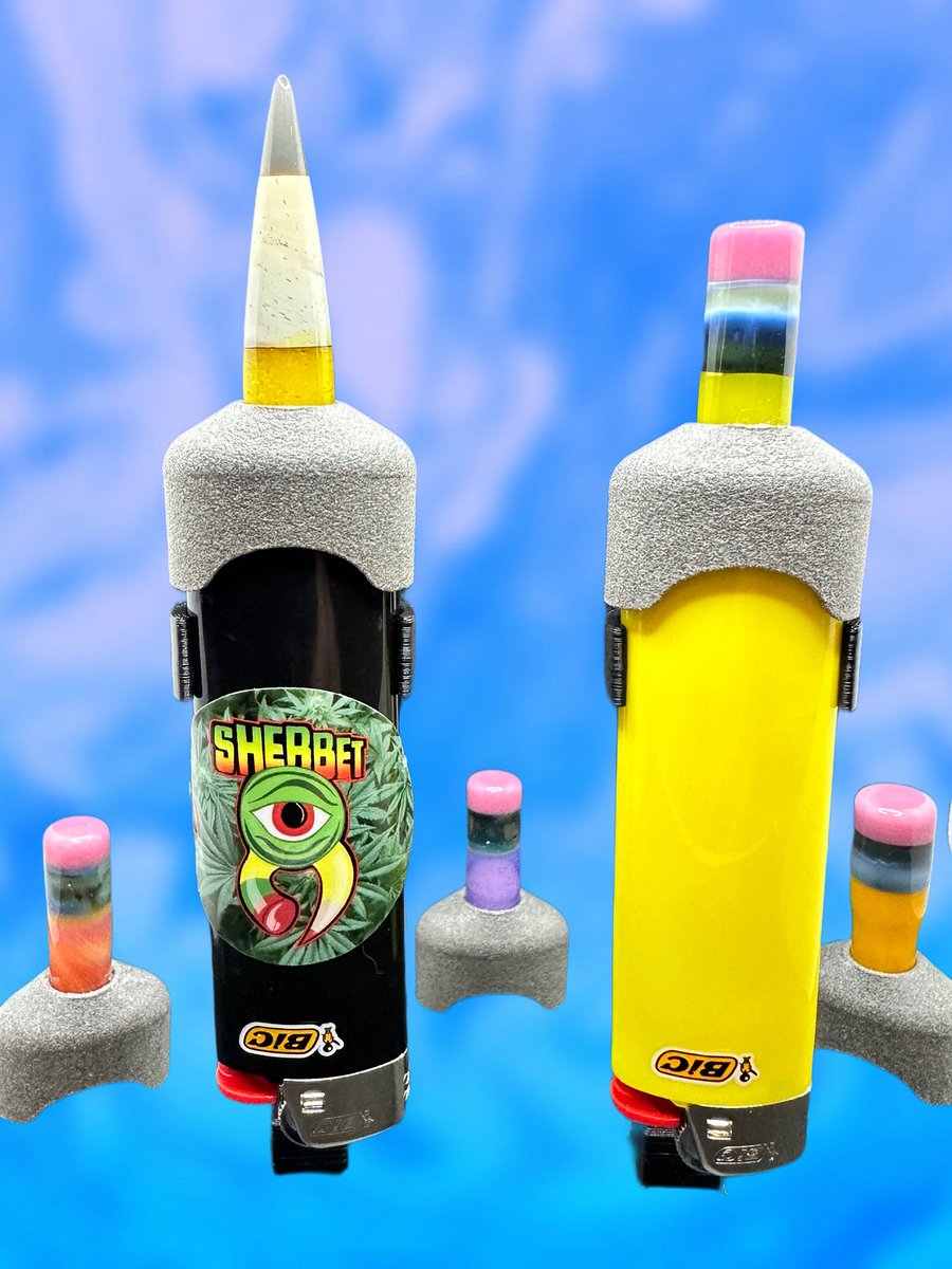 PackerJawn's tweet image. Check us out on IG while I grow our X page! 

We work with glassblowers to make unique packing/poking and pedant tools that connect to your lighters!