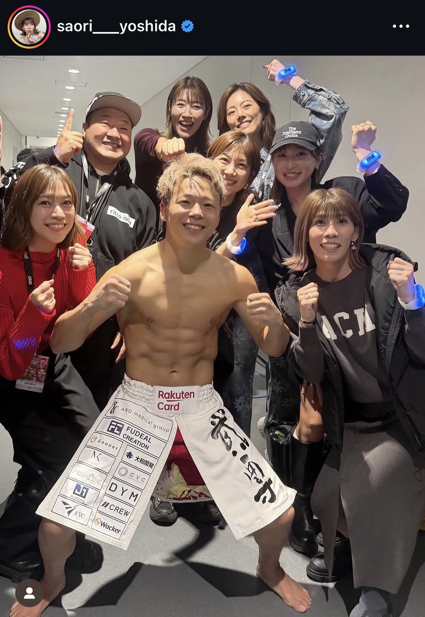 武尊のファイトパンツ、丈長くて汗とか張り付いたら蹴りとか蹴りにくく