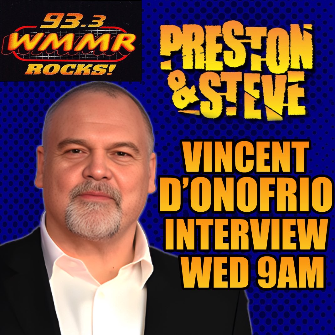 MonsterManiaCon's tweet photo. Our good friends at the @PrestonSteve933 will be doing an on air live interview with GILLIAN ANDERSON at 8AM Tuesday and they will be interviewing VINCENT D'ONOFRIO at 9AM on Wednesday!

Tune in to WMMR Radio at 93.3 FM or watch the video simulcast at their Youtube channel https://t.co/Ck7feVKYcE